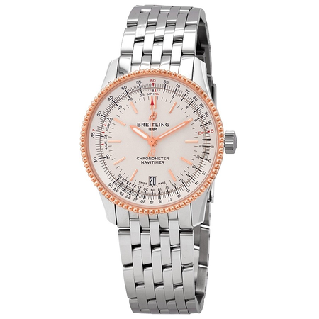 Breitling Navitimer 1 Automatic Chronometer Silver Dial Men's Watch U17325211G1A1