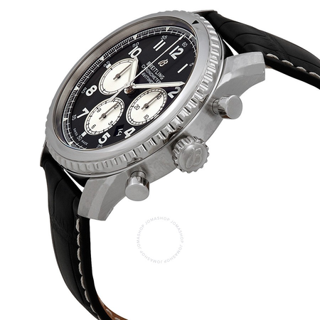 Breitling Navitimer 8 Chronograph Automatic Chronometer Black Dial Men's Watch AB0117131B1P1