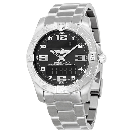 Breitling Aerospace Evo Black Dial Titanium Men's Watch E7936310-BC27-152E