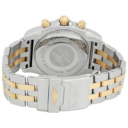 Breitling Chronomat B01 Black Dial Two Tone Men's Watch CB011012-B968TT CB011012/B968-357C
