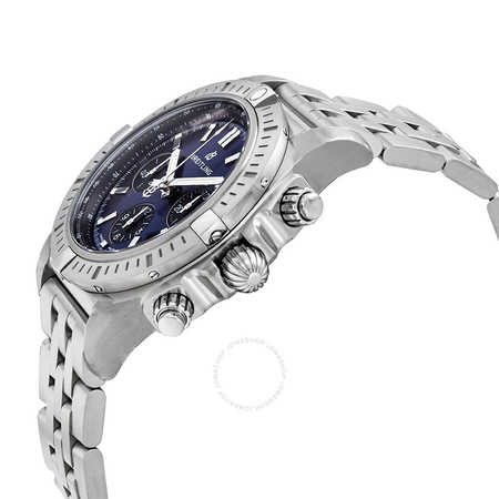 Breitling Chronomat Chronograph Automatic Blue Dial Men's Watch AB0115101C1A1