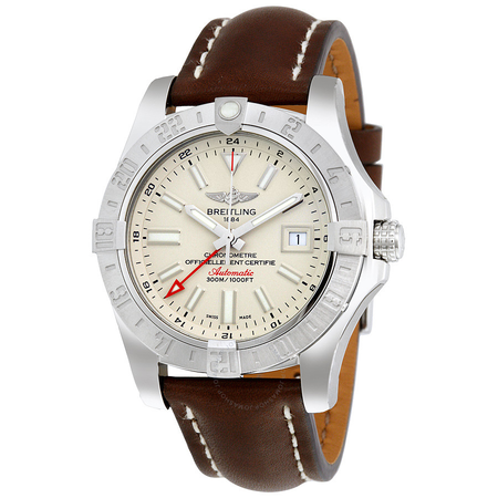 Breitling Avenger II GMT Automatic Silver Dial Men's Watch A3239011-G778BRLT A3239011-G778-437X-A20BA.1