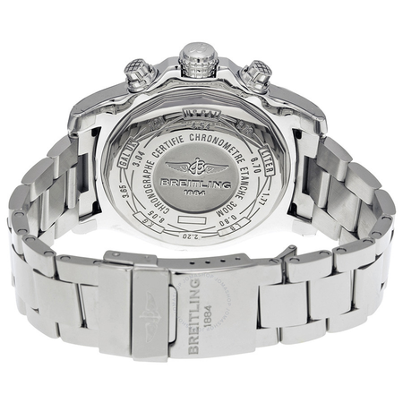 Breitling Super Avenger II Silver Dial Chronograph Men's Watch A1337111-G779-168A