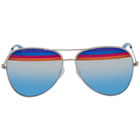 Ferragamo Azure Aviator Unisex Sunglasses SF172S 046 60