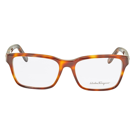 Ferragamo Tortoise Rectangle Ladies Eyeglasses SF279021454