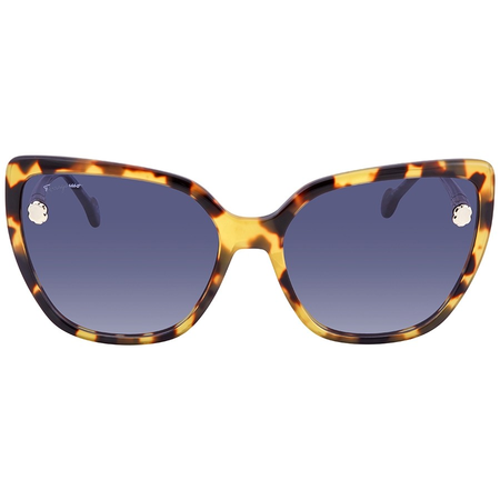 Ferragamo Grey Gradient Square Sunglasses SF914S 281 59
