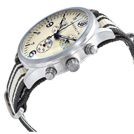 Brooklyn Watch Co. Bedford Brownstone II Chronograph Quartz Men's Watch 309-CRM-1