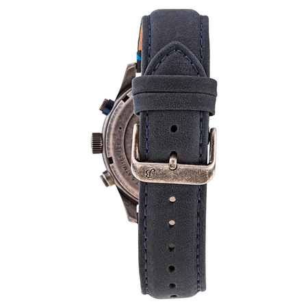 Brooklyn Watch Co. Stuyvesant Chronograph Quartz Blue Dial Men's Watch BW-8128-SQ-03