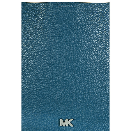 Michael Kors Pebbled Leather Shoulder Bag- Teal 30F8SX5H2L-402