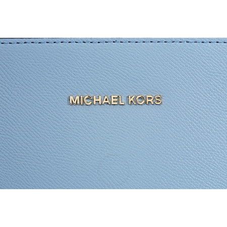 Michael Kors Textured Leather Tote- Powder Blue 30F8TV6T4L-424