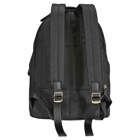 Michael Kors Kelsey Large Nylon Backpack- Black 30F7GO2B7C-001