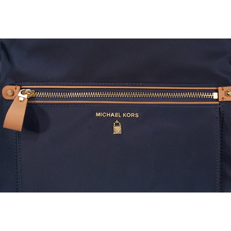Michael Kors Kelsey Nylon Large Backpack- Admiral 30F7GO2B7C-414