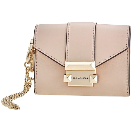 Michael Kors Ladies Whitney Small Leather Chain Wallet 32H8GWHC1L-187