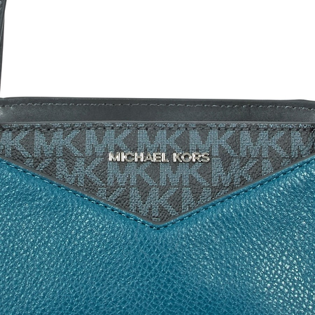 Michael Kors Whitney Leather Tote- Teal 30F8SN1T1B-473