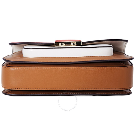 Michael Kors Sloan Tri-Color Leather Shoulder Bag - Acorn/Multi 30H8TS9L3T-932