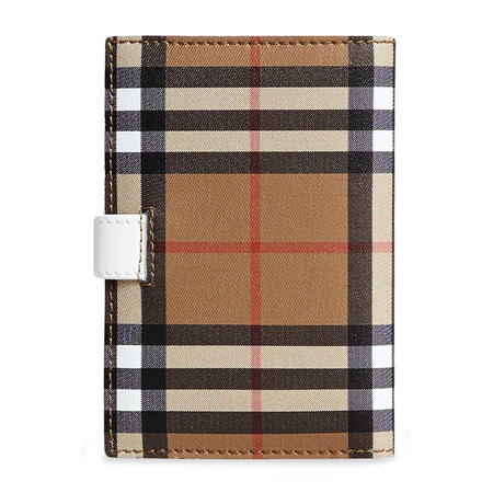 Burberry Ladies Vintage Check and Leather Folding Wallet 4073436