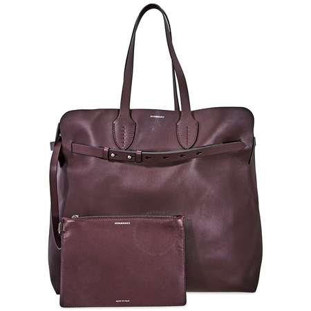 Burberry Large Soft Leather Belt Bag- Deep Claret 8006555