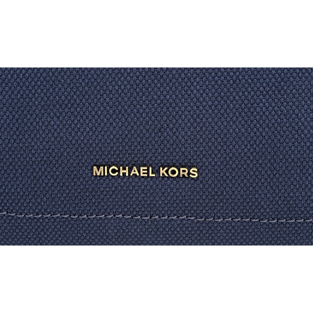 Michael Kors Pre-Owned -  Isla Large Canvas Shoulder Bag- Admiral 30H8BZWT3C-414