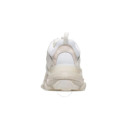 Balenciaga Men's White Triple S Clear Sole Sneakers 541624 W09E1 9000