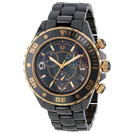 Swiss Legend Men's Karamica Chronograph Watch 30050-BKBGR