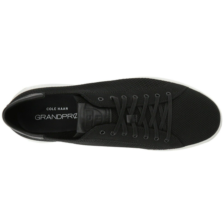 Cole Haan Men's Sneaker Black, White Grandpro Tennis Stitchlit C26628