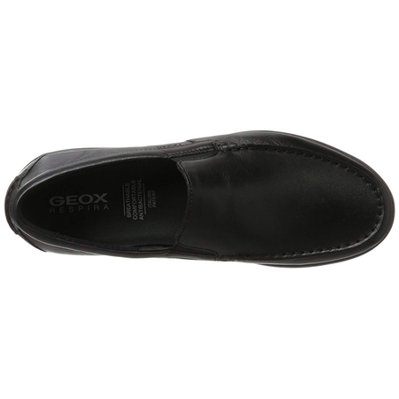 Geox Men's Slip On Black Leitan Mocassin U743QC 00085 C9999