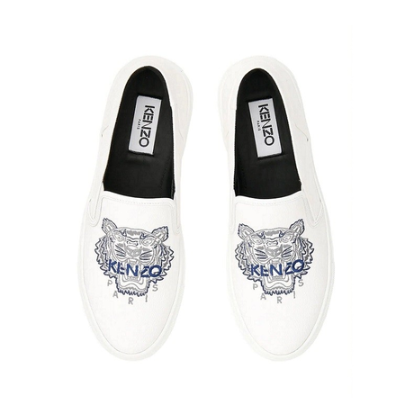 Kenzo Ladies K-Skate Tiger Slip-on Sneaker F952SN100F70 01