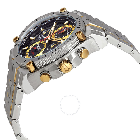 Bulova Precisionist Chronograph Black Dial Men's Watch 98B228