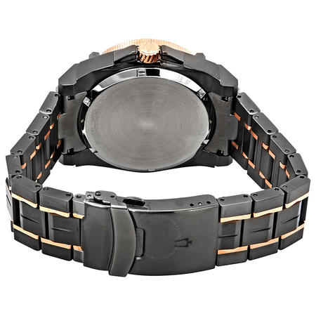Bulova Precisionist Diamond Black Dial Men's Watch 98D149