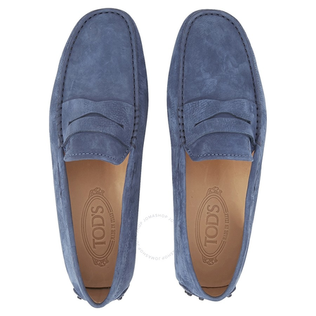 Tod's Men's Blue Leather Loafers XXM0EO00010VEK