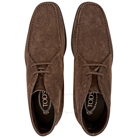 Tod's Men's Dark Brown Lace-Up Shoes XXM0DI007D0RE0S800