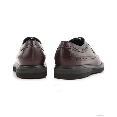 Tod's Men's Dress Brogue Shoes in Bordeaux XXM0ZE00C10BRXR801