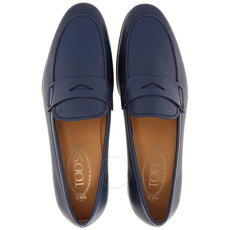 Tod's Men's Navy Classic Penny Loafers With Flexy Sole XXM06B0Y290UXPU807