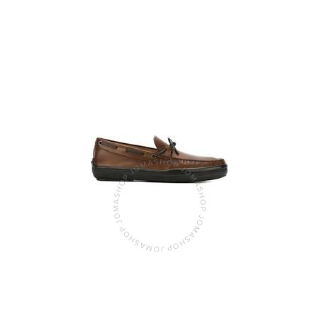 Tod's Men's Boat Shoes in Dark Natural XXM0YR00050BRXS003