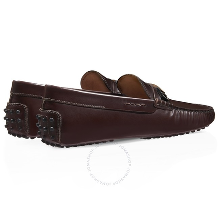 Tod's Men's Bordeaux Leather Shoes XXM0EO0M810BRXR801