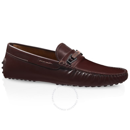 Tod's Men's Bordeaux Leather Shoes XXM0EO0M810BRXR801