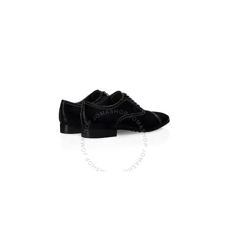 Tod's Men's Black Leather Lace-Up Shoes XXM0TA0I970ZS0B999