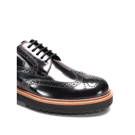 Tod's Men's Brogue Shoes in Black XXM0ZW00C10AKT9999