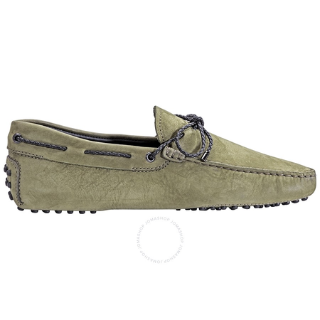 Tod's Men's Khaki Gommino Driving Shoes XXM0GW05473VEK9994