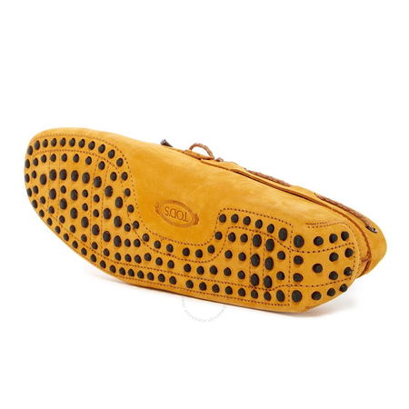 Tod's Men's Yellow Gommino Driving Shoes XXM0GW05473VEK9996