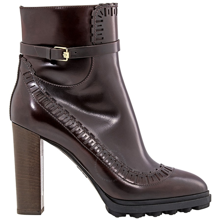 Tod's Womens Ankle Boots in Dark Bordeaux XXW0XN0O380AKTR802