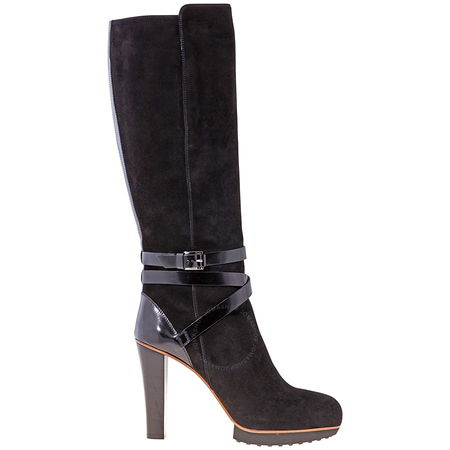 Tod's Womens Long Boots in Black XXW0QG0I15024TB999