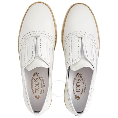 Tod's Womens Shoes in White XXW0TV0S230CRCB001