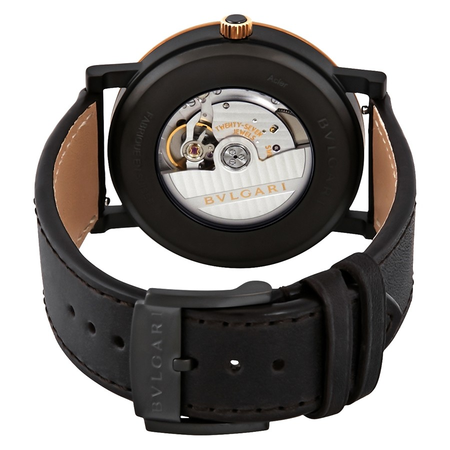 Bvlgari Solotempo Black Dial Automatic Men's Watch 102931