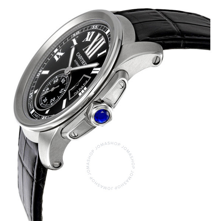 Cartier Calibre de Cartier Steel Automatic Men's Watch W7100041