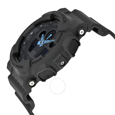 Casio G Shock Grey Dial Resin Men's Watch GA100C-8ACR