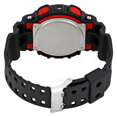 Casio G-Shock Black Resin Strap Men's Watch GA100-1A4