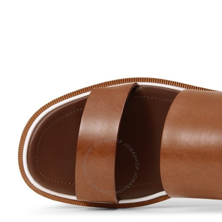 Tod's Womens  Leather Sandals in Cocoa XXW23A0S920AOFS801
