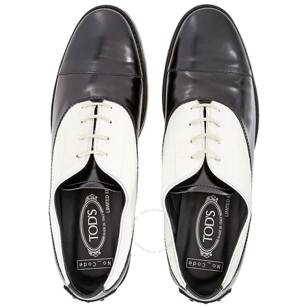 Tod's Womens Shoes in Black/ White XXW0SL00N50B5L0002