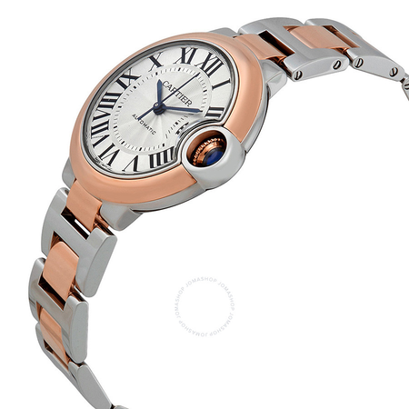 Cartier Ballon Bleu De  Silver  Dial Ladies Automatic Watch W2BB0023